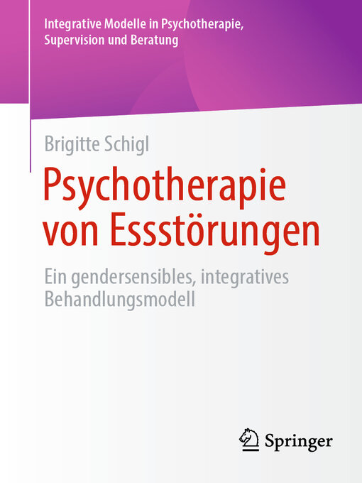 Title details for Psychotherapie von Essstörungen by Brigitte Schigl - Available